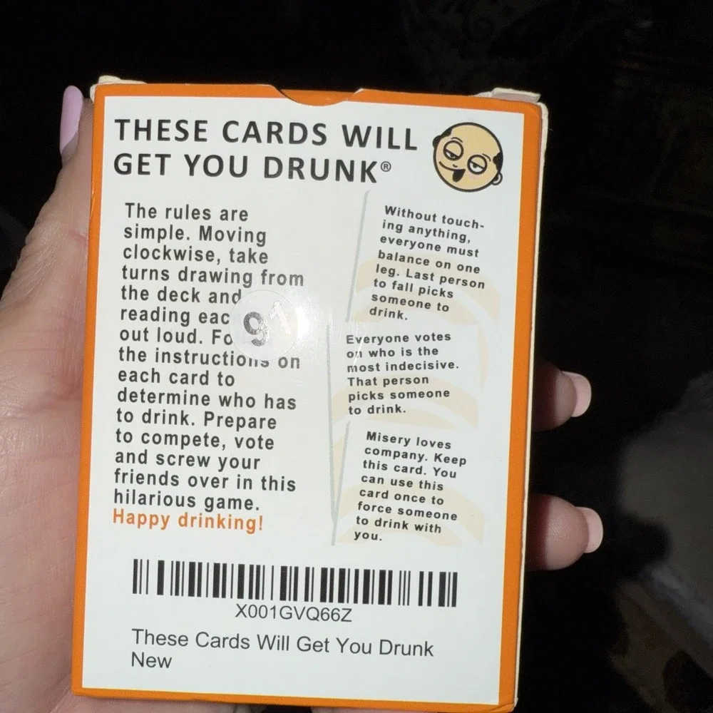 These Cards Will Get You Drunk - Fun Adult Drinking Game for‎ Parties  4252